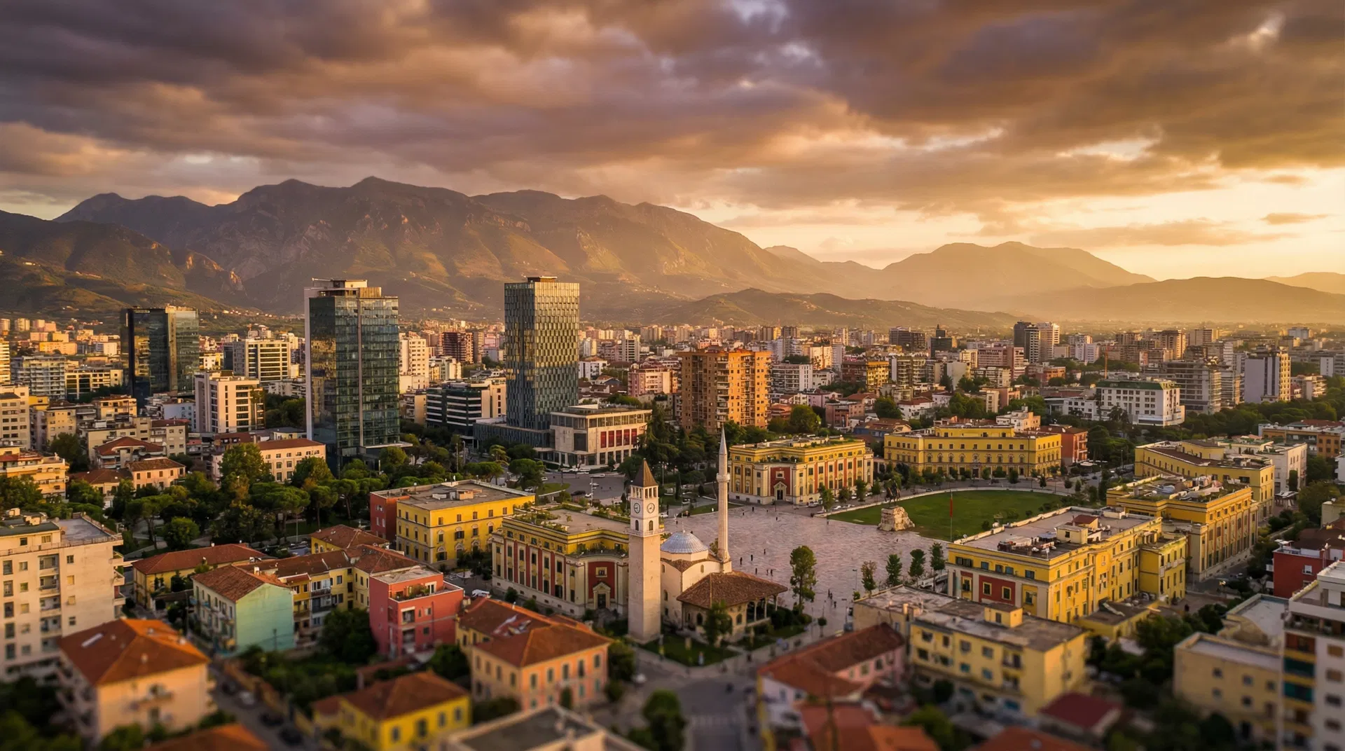 Tirana panorama